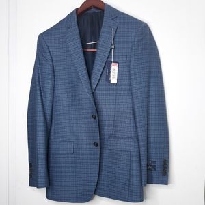 Ralph Lauren blue and black plaid Jacket(NEW)